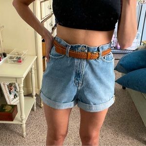 Urban Outfitters denim mom shorts